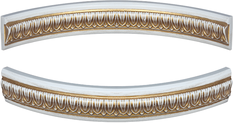 Curved DU and DV Frieze 4