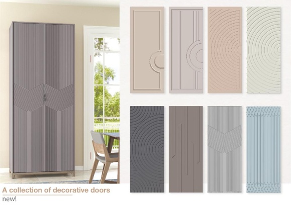 New collection of decorative doors