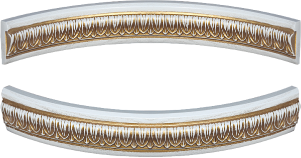 Curved DU and DV Frieze 4